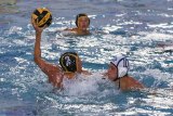 Lemoore's Cameron Olson score six goals against El Diamante Tuesday night in Lemoore. He's shown here in a recent game against Redwood. The Tigers beat the Miners 16-15 in overtime.